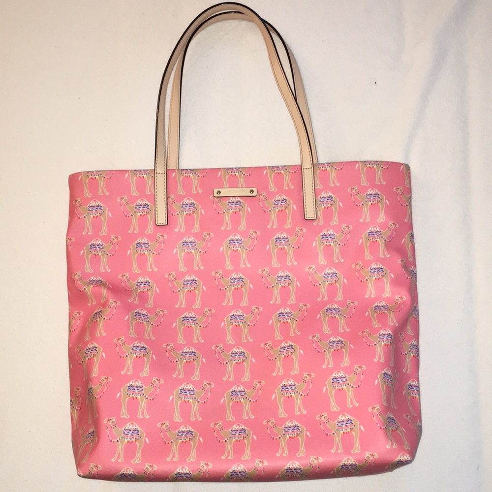 Kate Spade Daycation Camel Party Bag